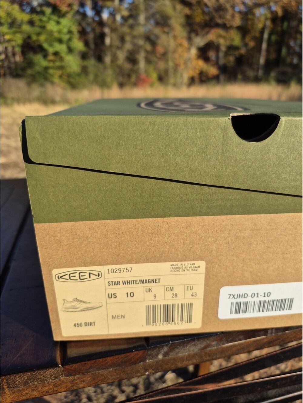 Keen 450 Dirt Hiking Shoes Mens 10 Lace Up Outdoors Sneakers Grey $170 MSRP NEW - Picture 8 of 8